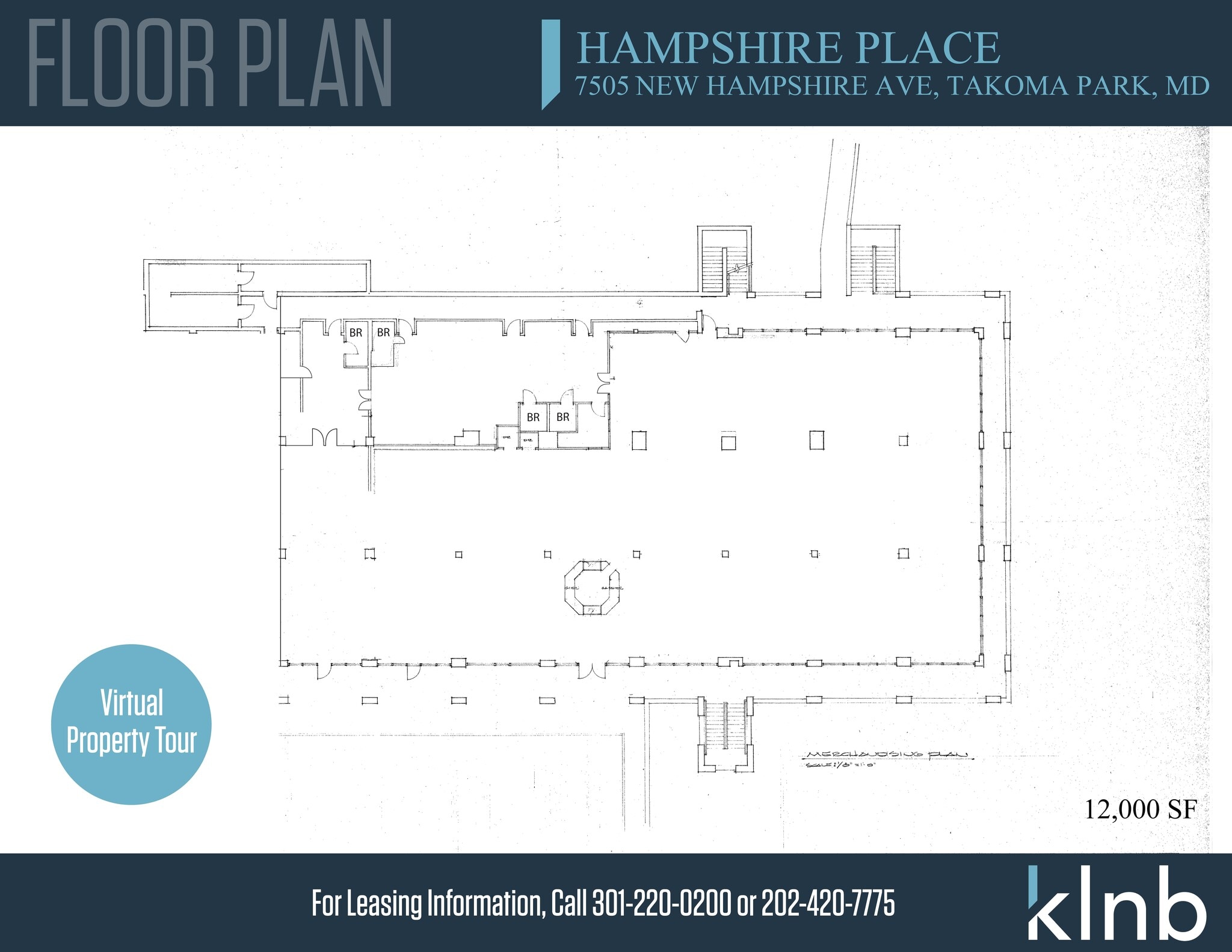 7505 New Hampshire Ave, Takoma Park, MD for lease Floor Plan- Image 1 of 1
