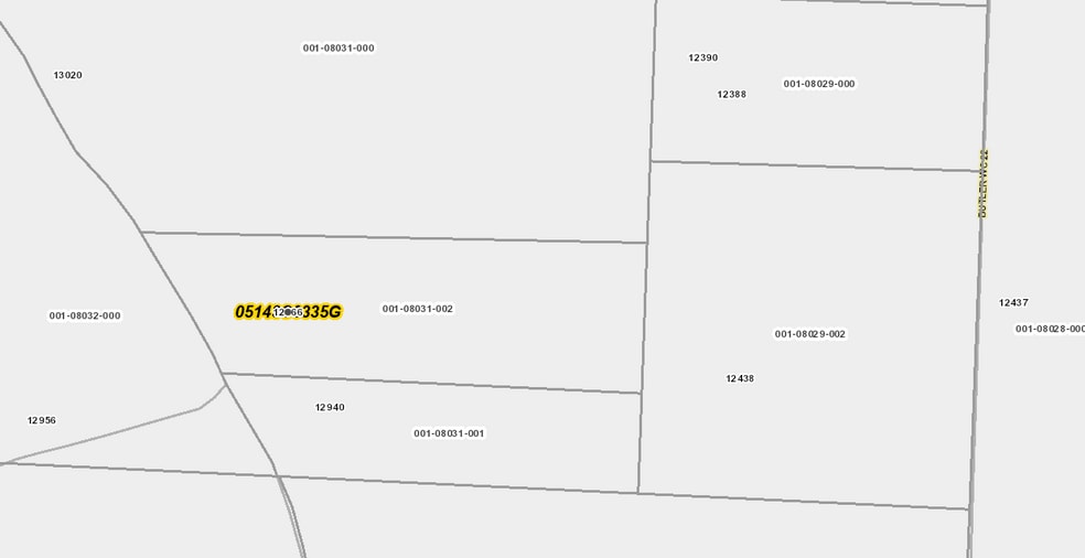 12966 Butler Rd, Prairie Grove, AR for sale - Plat Map - Image 2 of 3