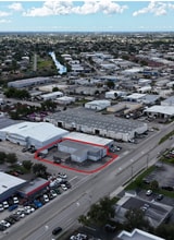 1412-1414 Viscaya Pky, Cape Coral, FL - AERIAL  map view - Image1