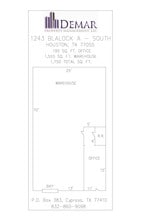 1243 Blalock Rd, Houston, TX for lease Floor Plan- Image 1 of 1