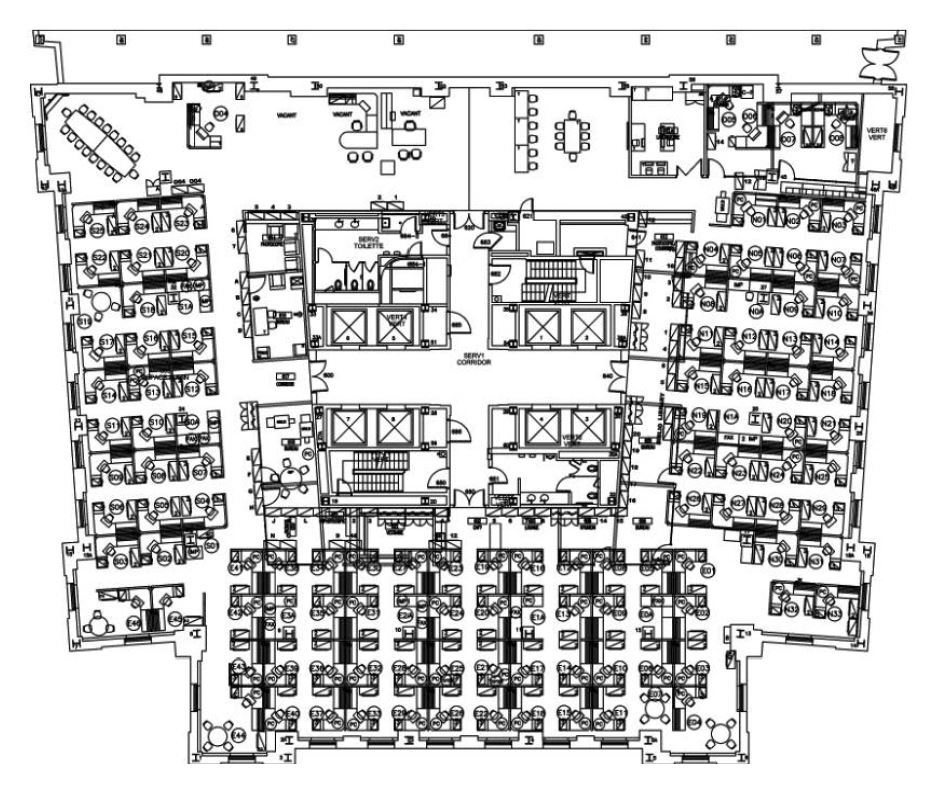 1050 Côte du Beaver Hall, Montréal, QC for lease Floor Plan- Image 1 of 1