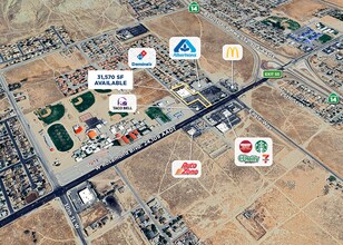 2547 W Rosamond Blvd, Rosamond, CA - AERIAL  map view