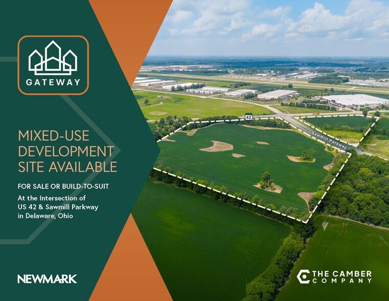 42 Route, Delaware, OH for sale - Aerial - Image 1 of 3