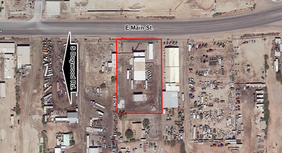 803 E Main St, El Centro, CA - aerial  map view