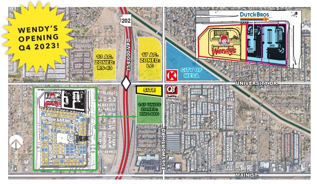 University Dr & Ellsworth Rd, Mesa, AZ for lease Building Photo- Image 1 of 3