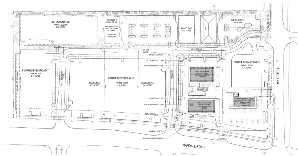 Randall rd, North Aurora, IL for sale - Site Plan - Image 1 of 2