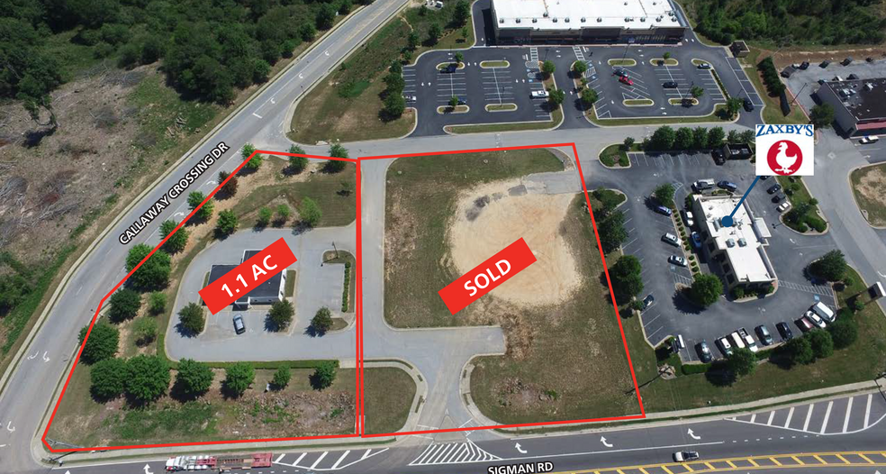 Sigman Rd And Callaway Crossing Dr, Conyers, GA for sale - Building Photo - Image 1 of 1