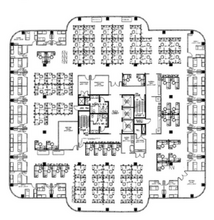 5945-5955 Airport Rd, Mississauga, ON for lease Floor Plan- Image 1 of 4