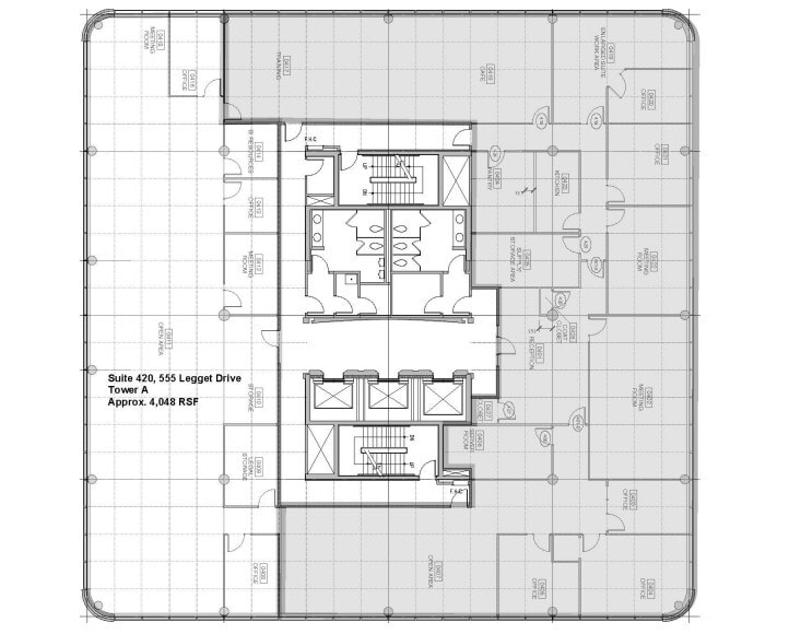 555 Legget Dr, Ottawa, ON for lease Floor Plan- Image 1 of 1