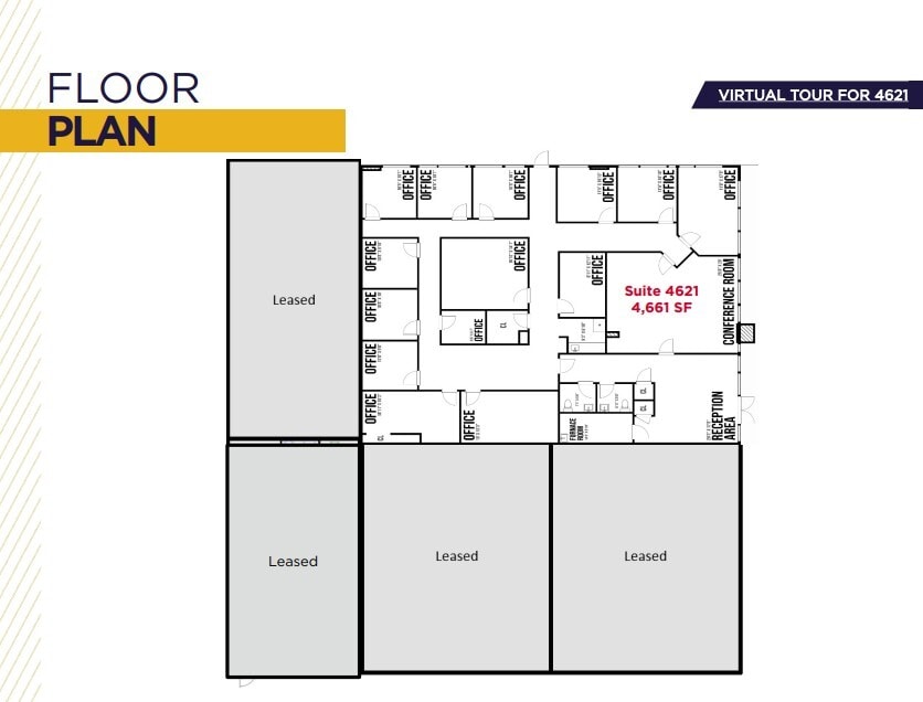4601-4821 Carr Dr, Fredericksburg, VA for sale Floor Plan- Image 1 of 1