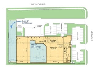 9001 E Hampton Dr, Capitol Heights, MD for lease Floor Plan- Image 1 of 1