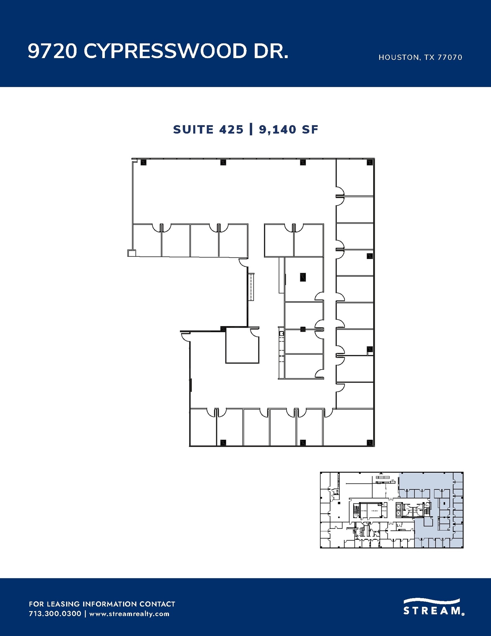 9720 Cypresswood Dr, Houston, TX for lease Floor Plan- Image 1 of 1