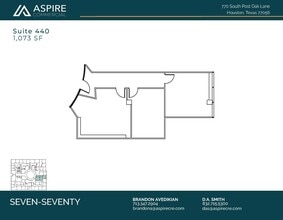 770 S Post Oak Ln, Houston, TX for lease Floor Plan- Image 1 of 1