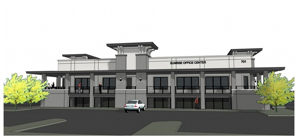 701-705 Sunrise Ave, Roseville, CA for lease - Building Photo - Image 1 of 4