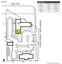 400-440 S State St, Zeeland, MI for lease Floor Plan- Image 1 of 1