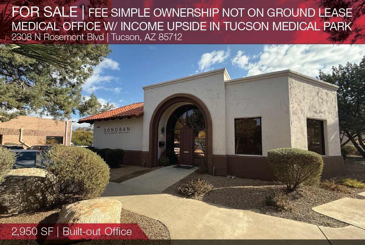 2308 N Rosemont Blvd, Tucson, AZ for sale Building Photo- Image 1 of 1