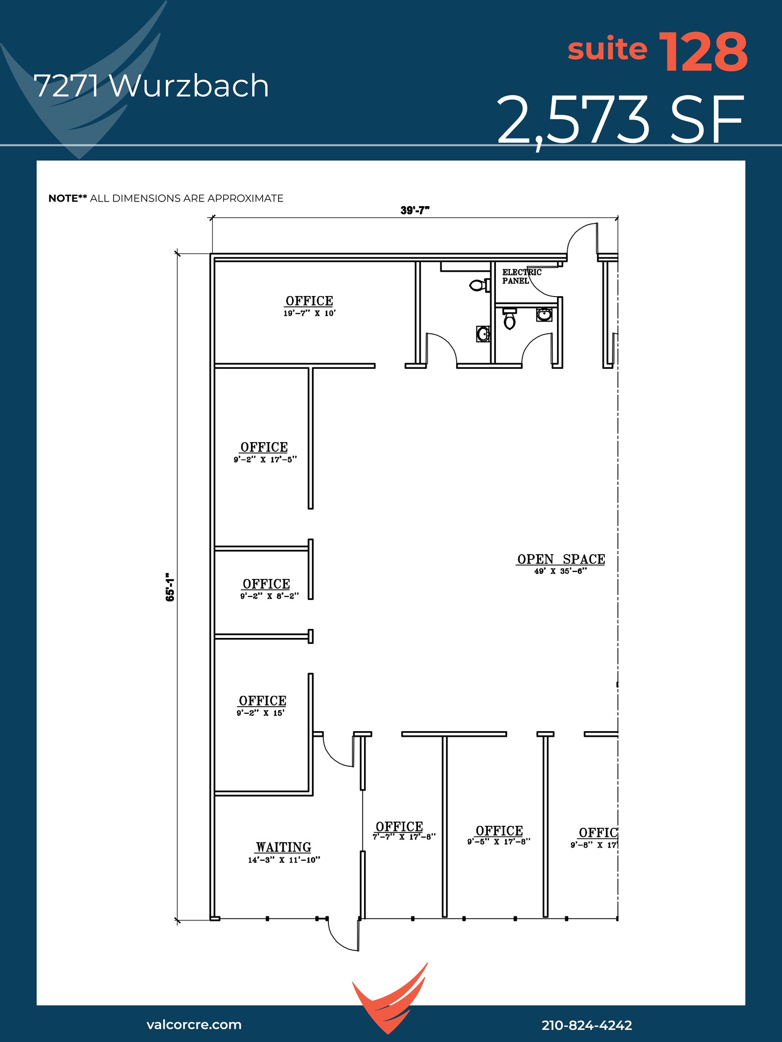 7271 Wurzbach Rd, San Antonio, TX for lease Site Plan- Image 1 of 1