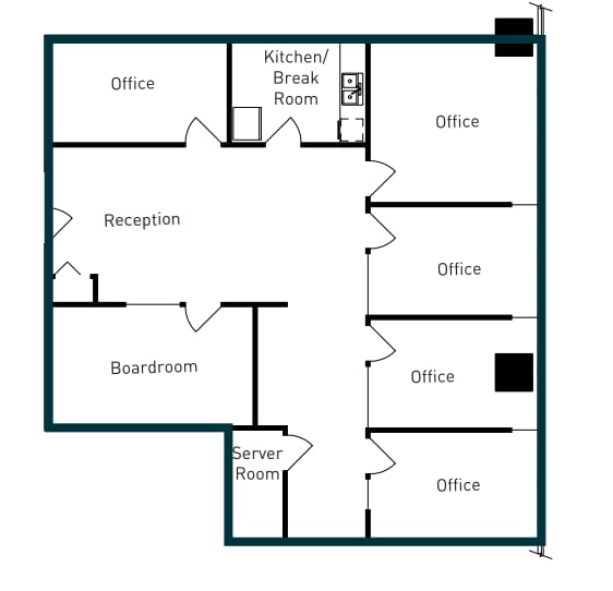 1055 Dunsmuir St, Vancouver, BC for lease Floor Plan- Image 1 of 1