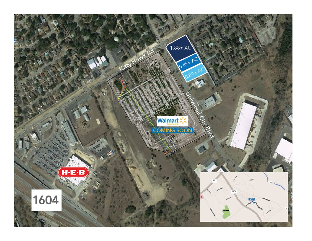 Kitty Hawk & Universal City Blvd, Universal City, TX 78148