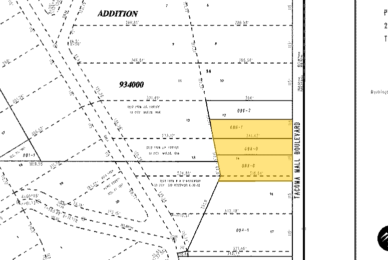 6050 Tacoma Mall Blvd, Tacoma, WA for lease - Plat Map - Image 2 of 3