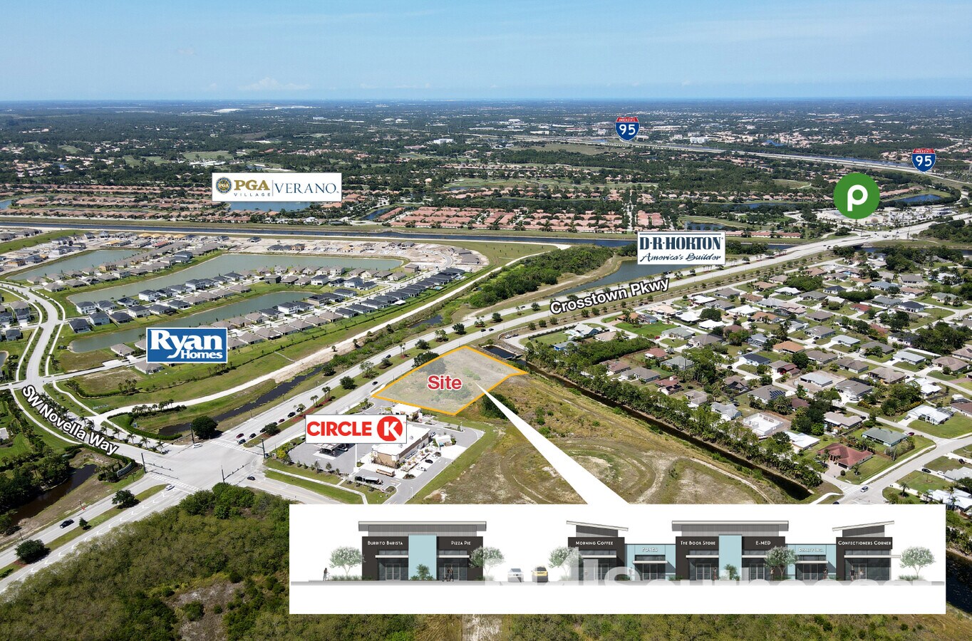 10790 Crosstown, Port Saint Lucie, FL 34987 Crosstown Retail Center