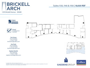 1395 Brickell Ave, Miami, FL for lease Floor Plan- Image 2 of 2