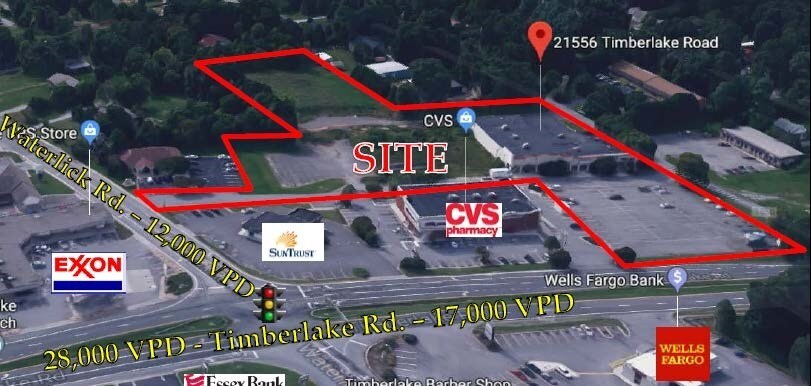 21556 Timberlake Rd, Lynchburg, VA for sale Aerial- Image 1 of 1