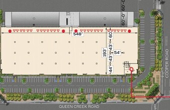 NWC of Cooper Rd & Queen Creek Rd, Chandler, AZ for lease Site Plan- Image 1 of 1