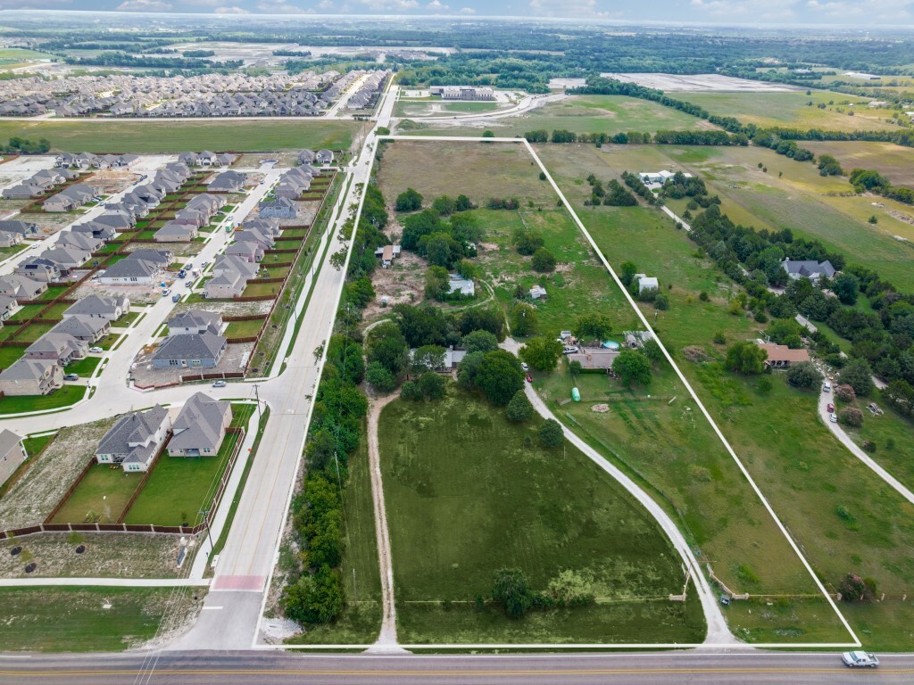 Corner of Milrany Ln and Eaglestone Trl ln, Melissa, TX for sale Aerial- Image 1 of 6