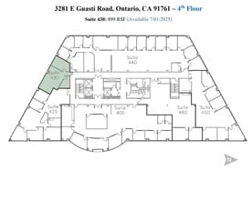 3281 E Guasti Rd, Ontario, CA for lease Floor Plan- Image 1 of 1