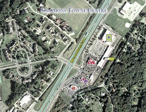 13300-13372 HG Trueman Rd, Solomons, MD - aerial  map view