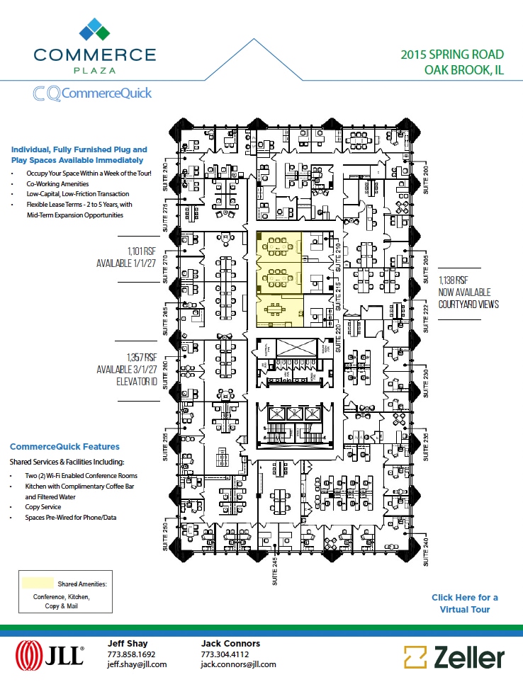 2015 Spring Rd, Oak Brook, IL for lease Floor Plan- Image 1 of 1