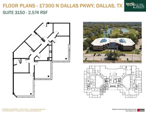 17300 N Dallas Pky, Dallas, TX for lease Floor Plan- Image 1 of 1