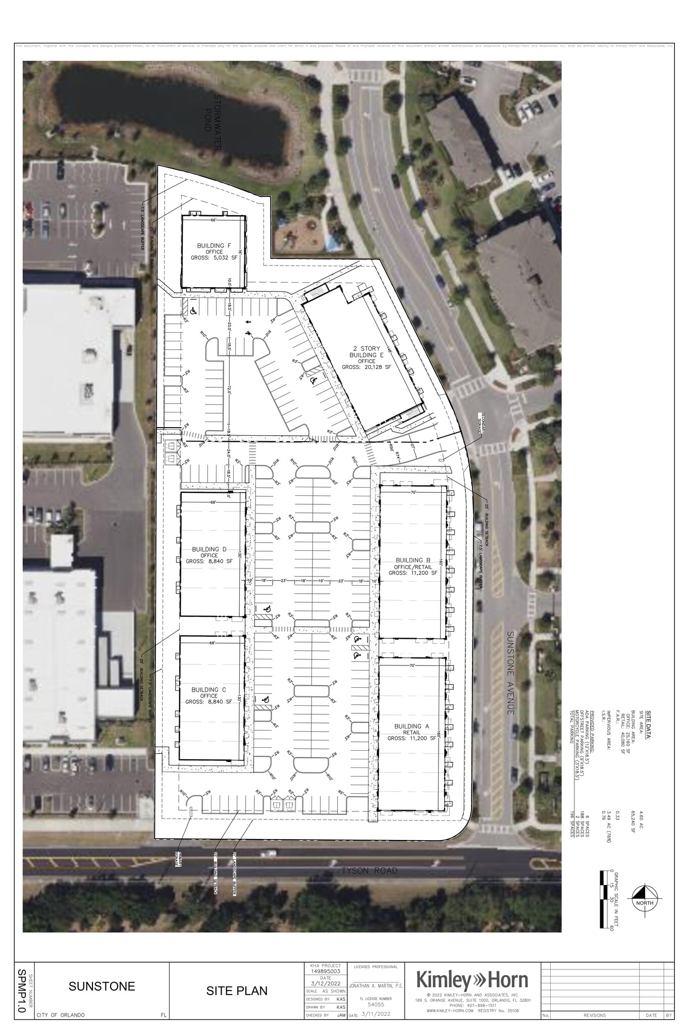 12958 Sunstone Ave, Orlando, FL for lease Site Plan- Image 1 of 3