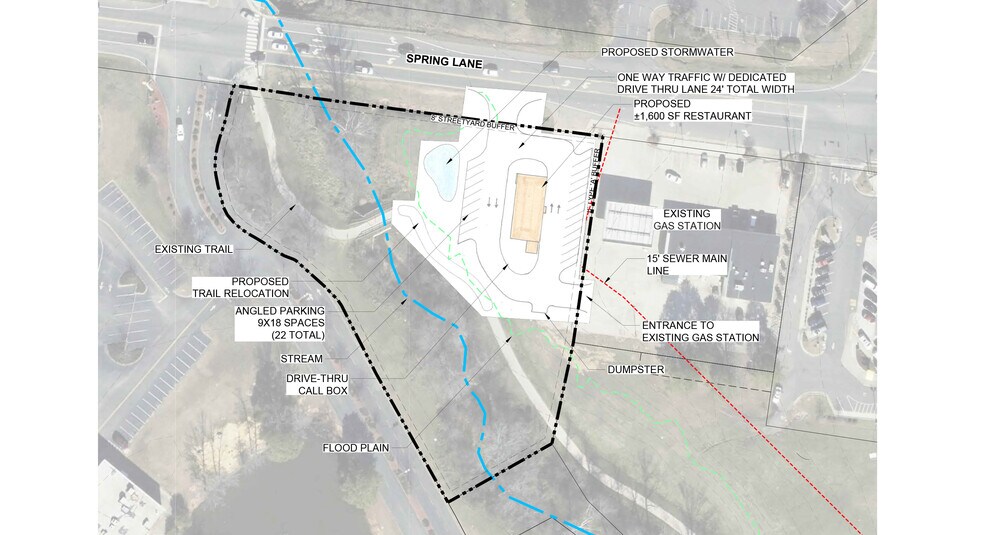 Spring Lane, Sanford, NC for sale - Building Photo - Image 1 of 1