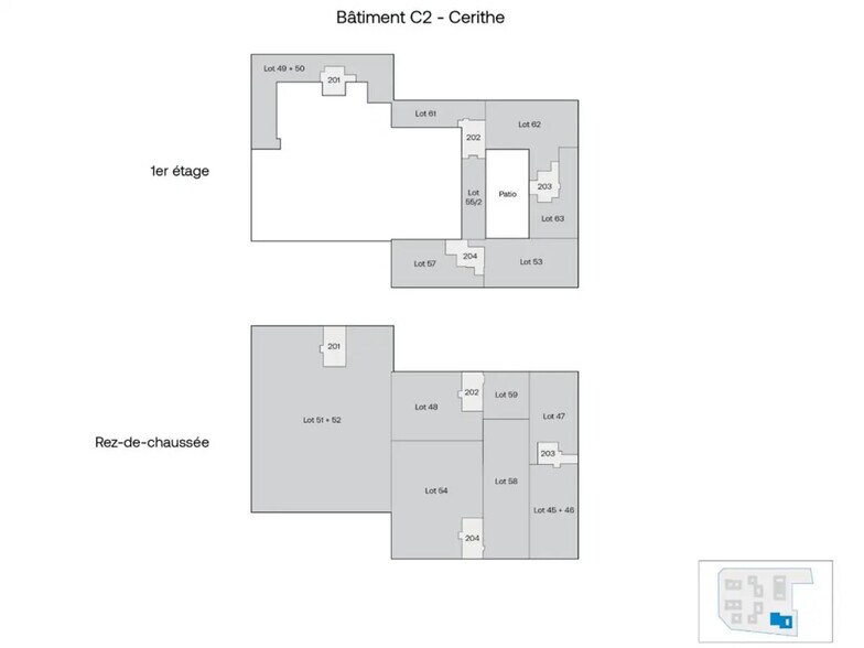 Office in Cergy for lease - Floor Plan - Image 3 of 3