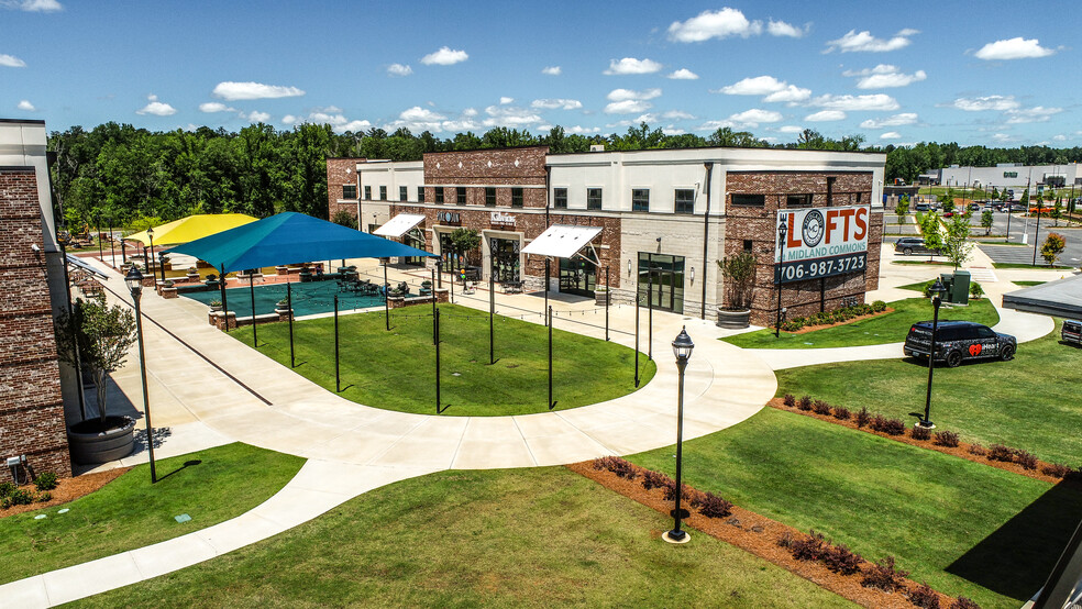 6801 Flat Rock Rd, Midland, GA for lease - Aerial - Image 3 of 13