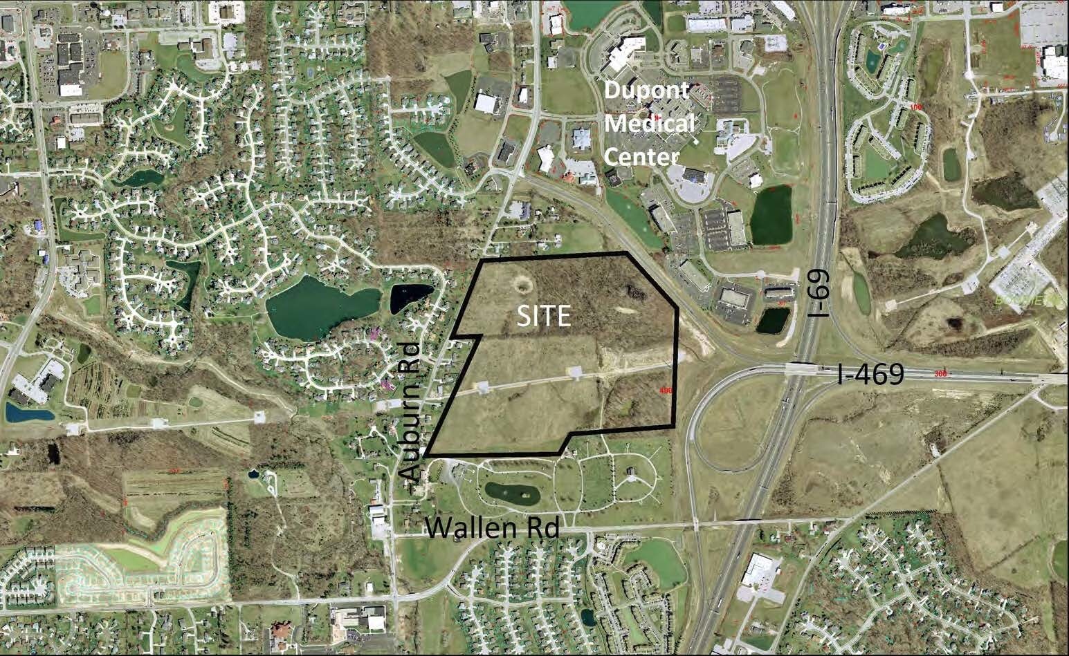 9500 Auburn Rd, Fort Wayne, IN for sale Aerial- Image 1 of 1