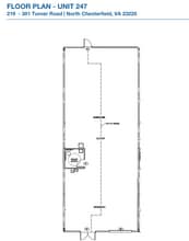 219 Turner Rd, North Chesterfield, VA for lease Floor Plan- Image 1 of 1