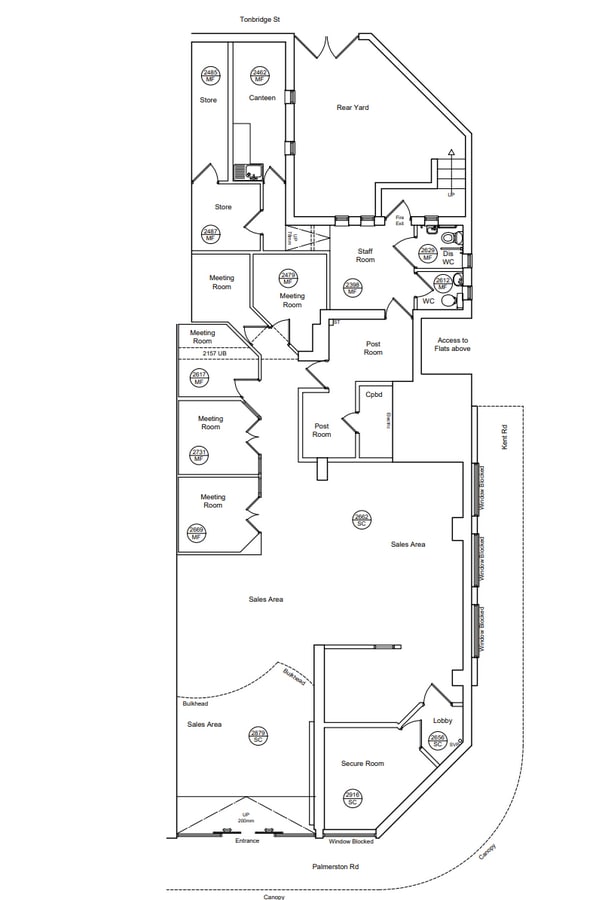 2-42 Palmerston Rd, Southsea, HAM PO5 3QH - Unit 2-4 - - Floor Plan - Image 1 of 1