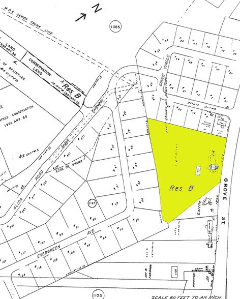 95 Grove St, Braintree, MA for lease - Plat Map - Image 2 of 7