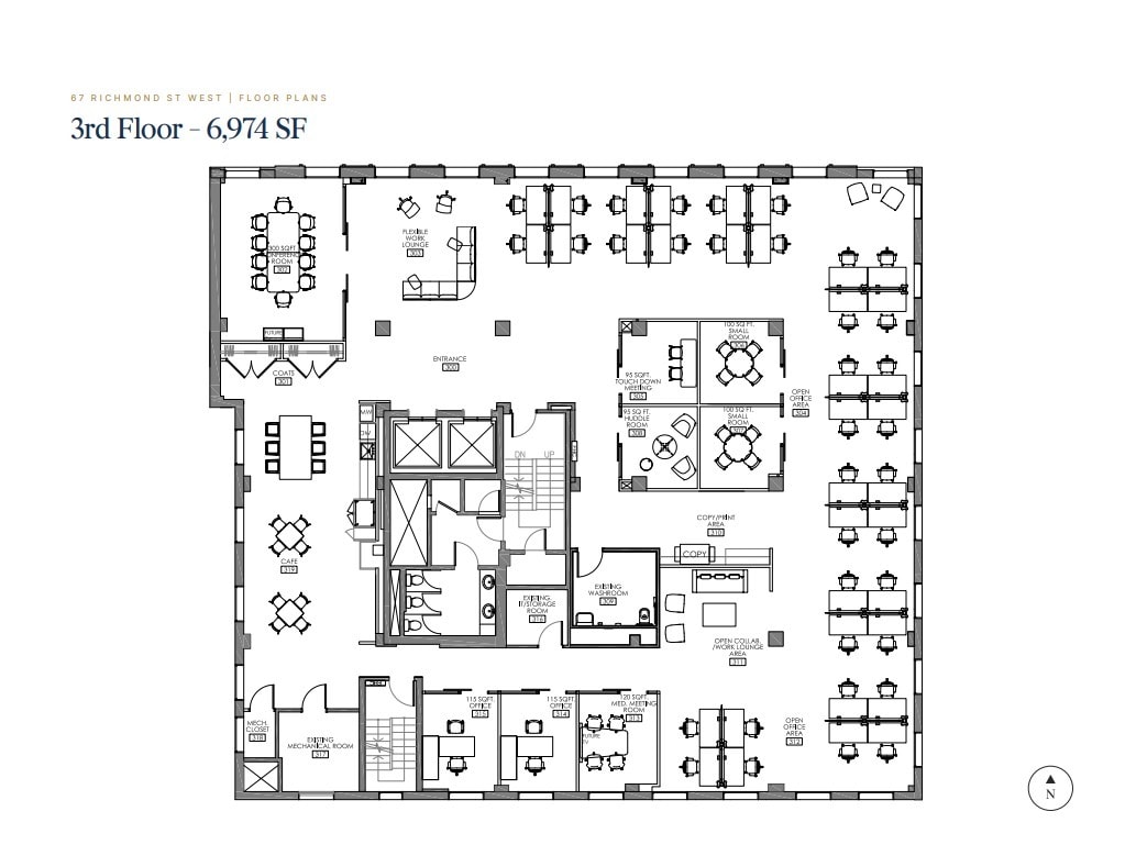 67 Richmond St W, Toronto, ON for lease Floor Plan- Image 1 of 1