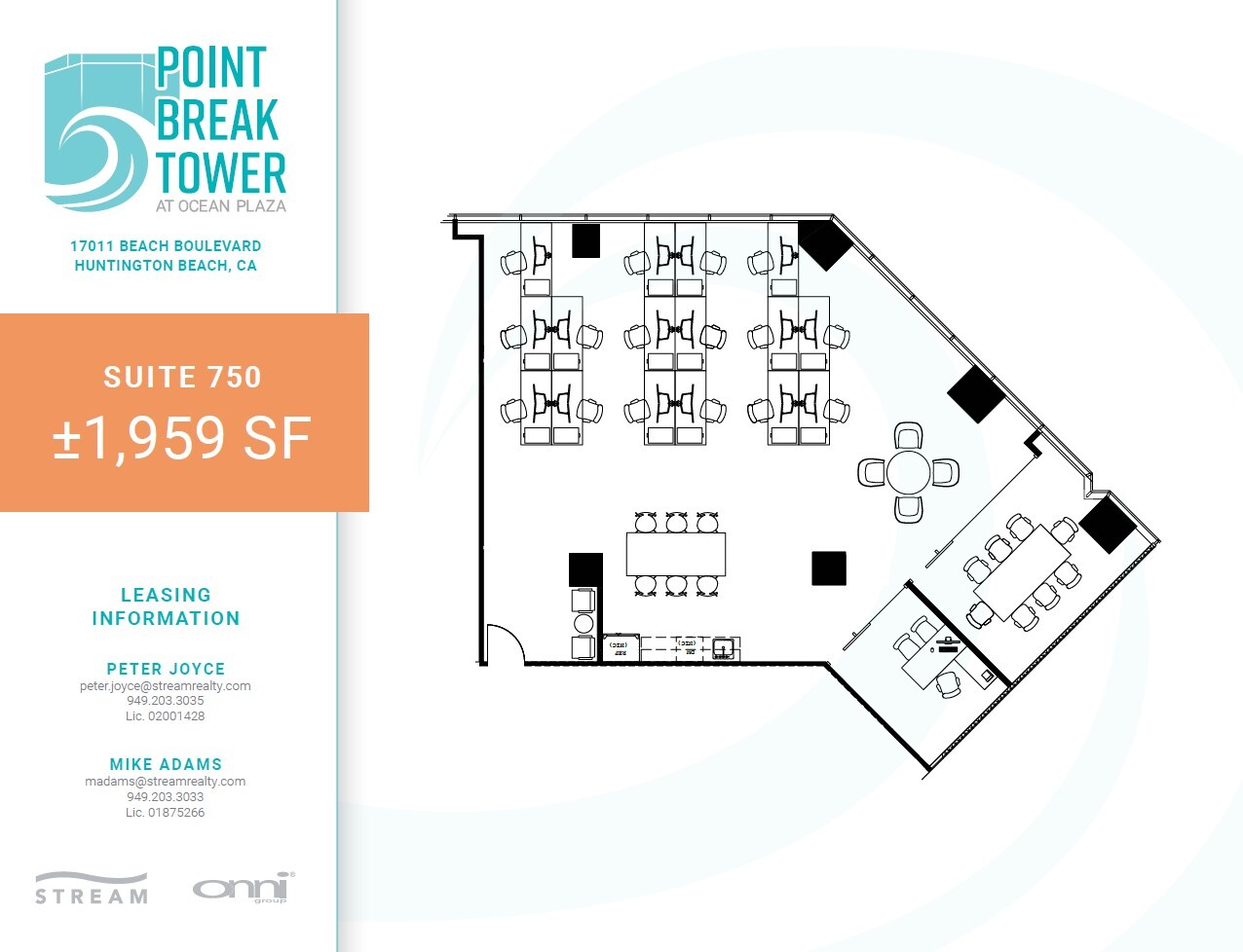 17011 Beach Blvd, Huntington Beach, CA for lease Floor Plan- Image 1 of 1
