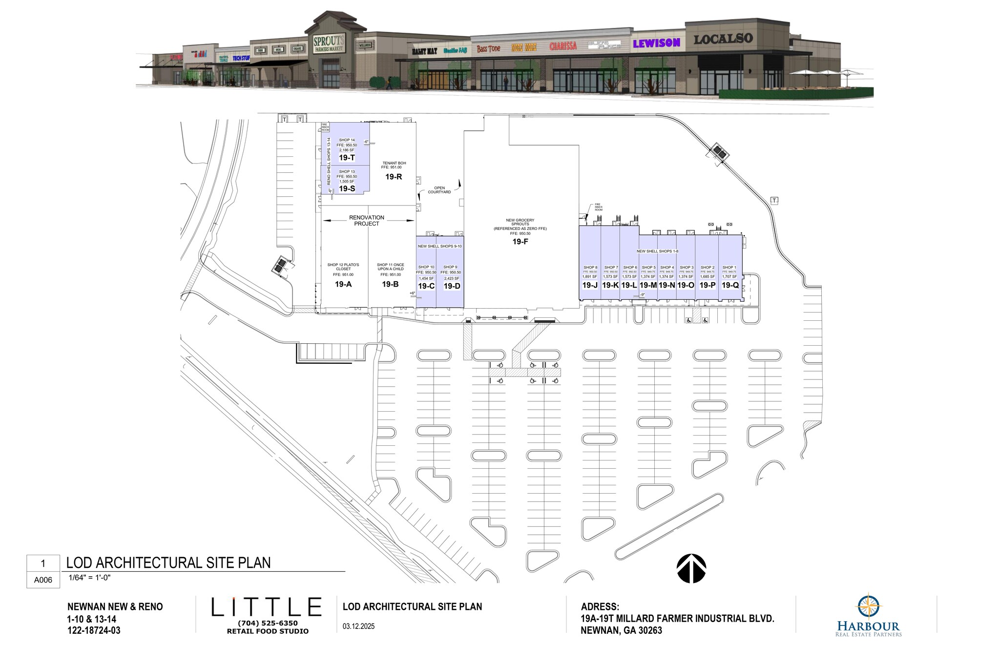 19 Millard Farmer Industrial Blvd, Newnan, GA for lease Site Plan- Image 1 of 7