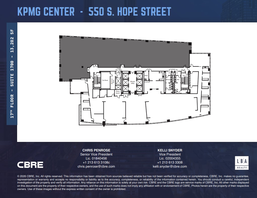 550 S Hope St, Los Angeles, CA for lease Floor Plan- Image 1 of 1