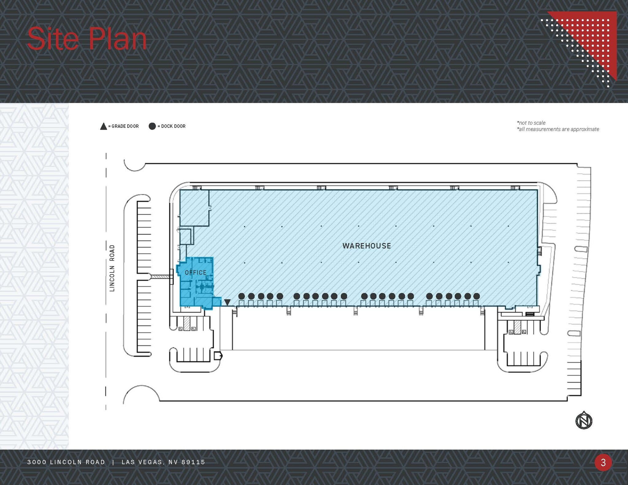 3000 Lincoln Rd, Las Vegas, NV for lease Site Plan- Image 1 of 2