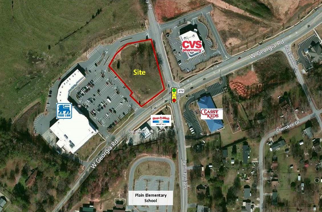 1000 W Georgia Rd, Simpsonville, SC for sale Aerial- Image 1 of 1