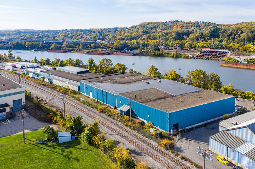 1050 Ohio Ave, Glassport, PA for lease - Aerial - Image 1 of 13