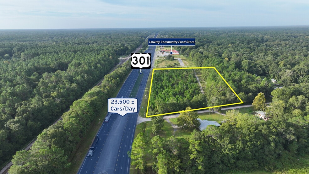 N Highway 301, Lawtey, FL for lease - Aerial - Image 2 of 17