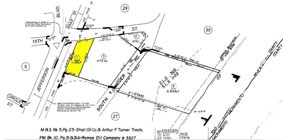 31 15th St, West Sacramento, CA for sale - Plat Map - Image 3 of 3